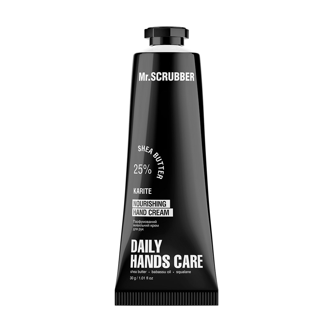 Парфумований живильний крем для рук Mr.Scrubber Karite Nourishing Hand Cream, 30 г